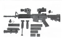 奈特军械公司5.56毫米模块化武器系统