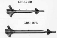 GBU-27/28激光制导侵彻炸弹